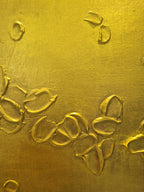 "Gilded Echoes" original artwork on canvas (framed)