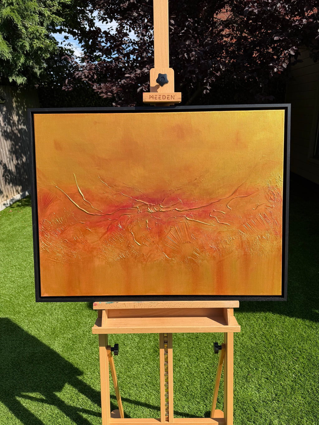 "First Blush of Dawn" original artwork on canvas (framed)