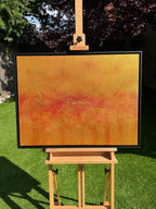 "First Blush of Dawn" original artwork on canvas (framed)