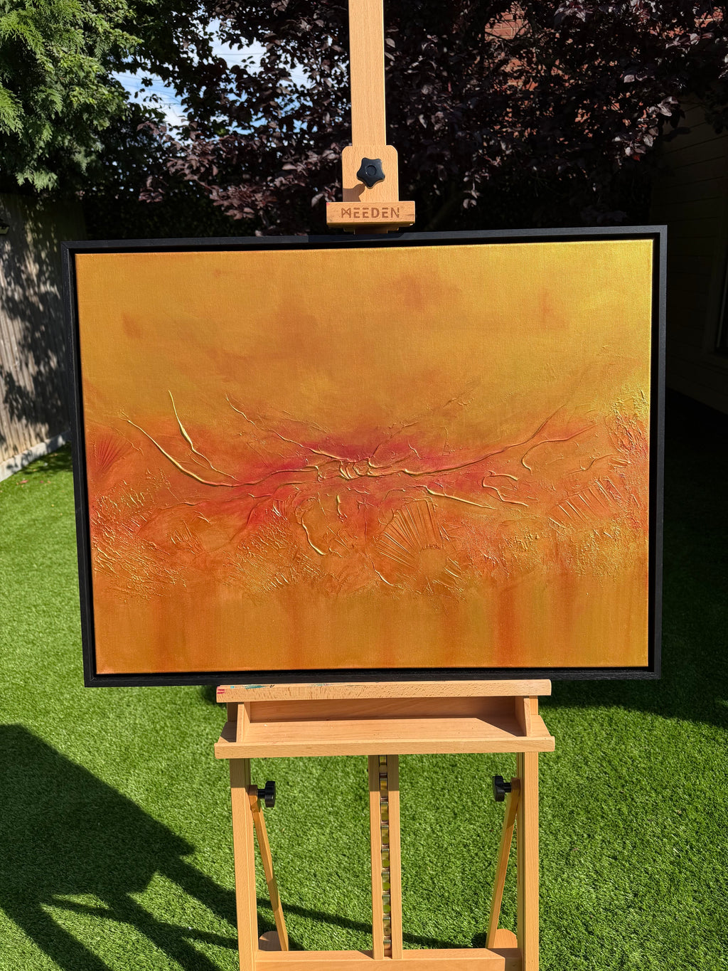 "First Blush of Dawn" original artwork on canvas (framed)