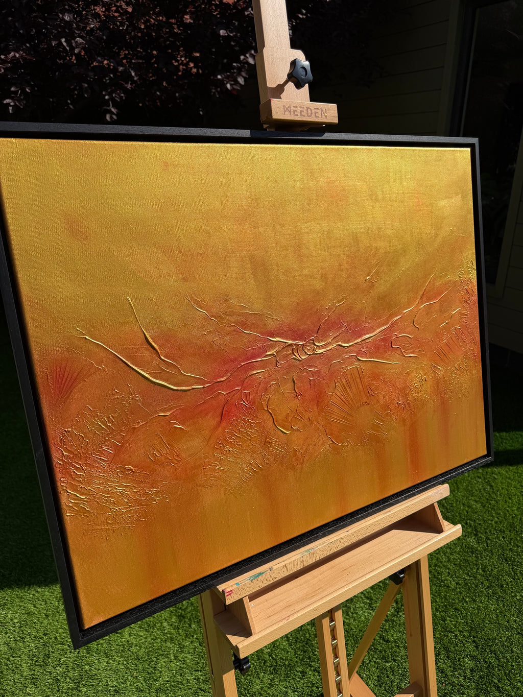 "First Blush of Dawn" original artwork on canvas (framed)