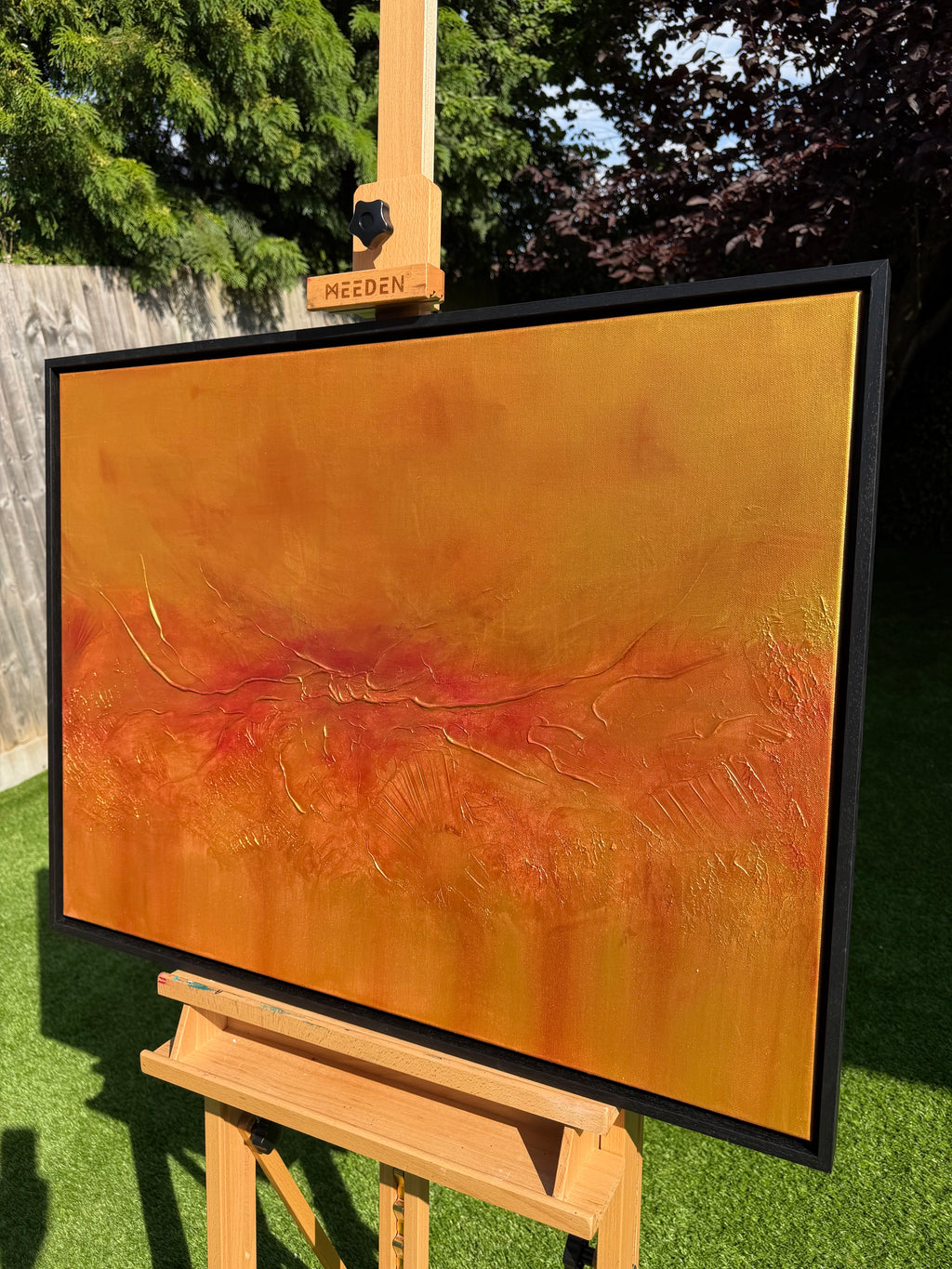 "First Blush of Dawn" original artwork on canvas (framed)