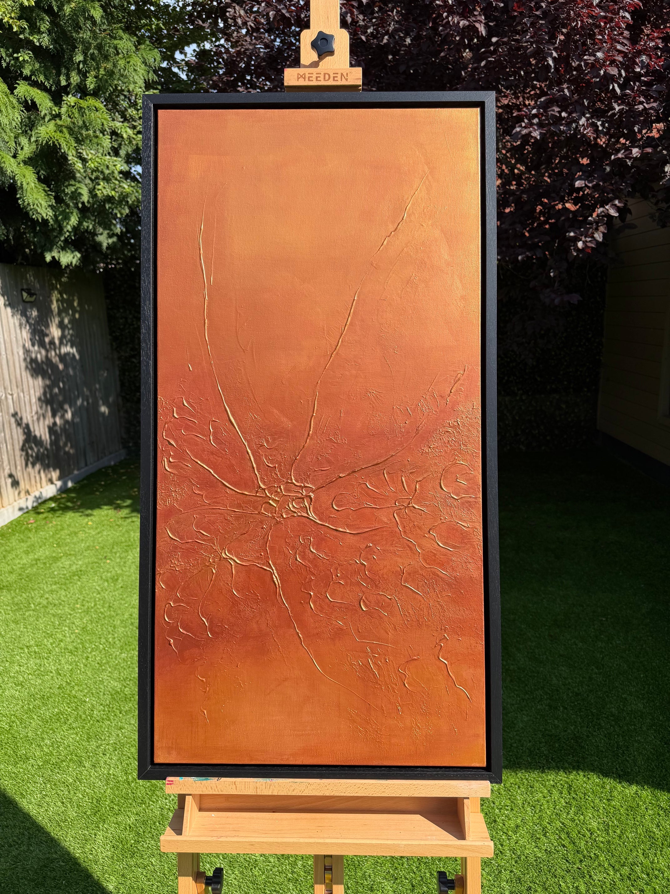 "Phoenix Horizon" original artwork on canvas (framed)