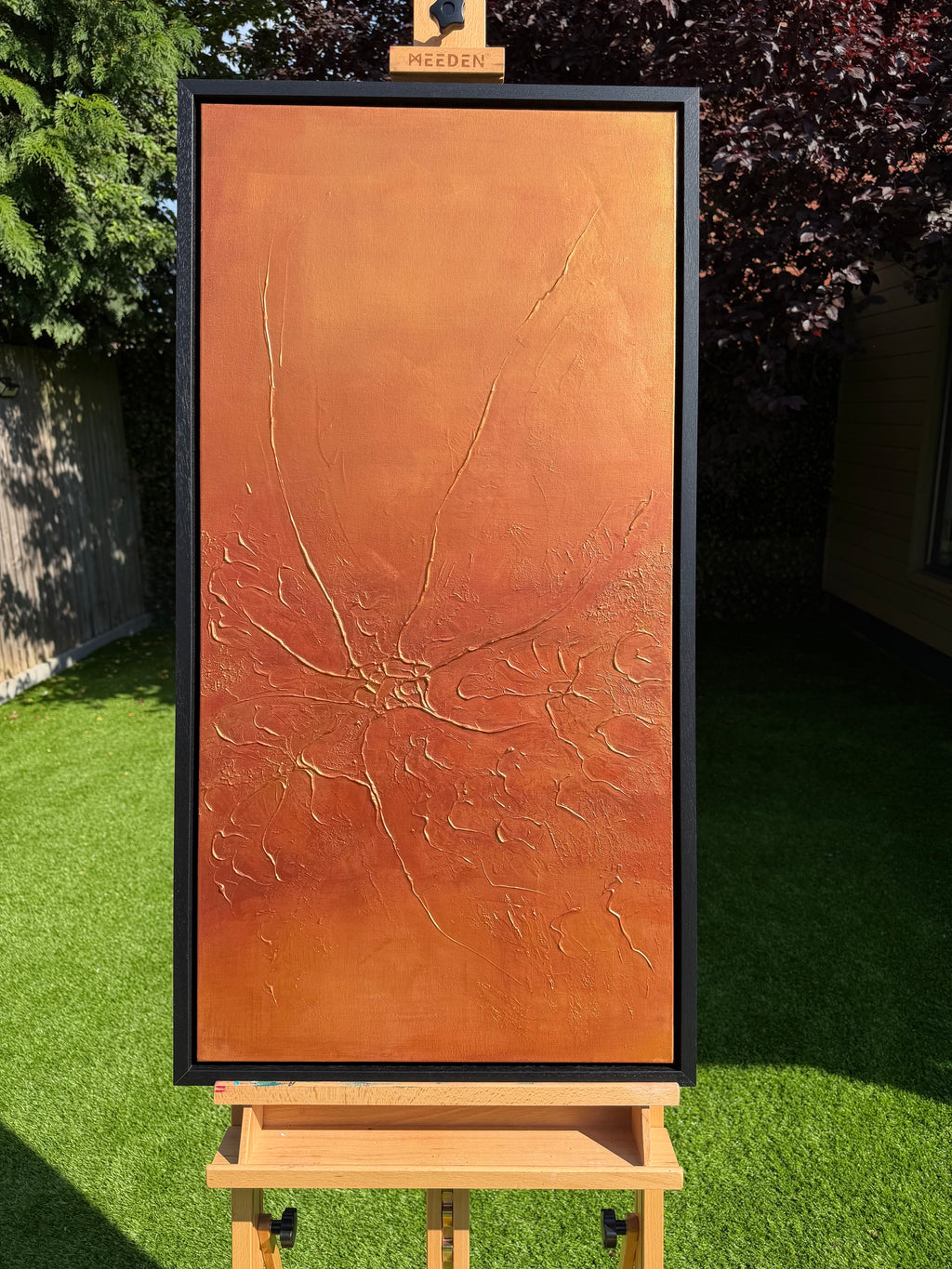 "Phoenix Horizon" original artwork on canvas (framed)
