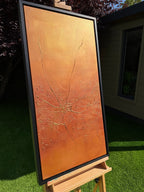 "Phoenix Horizon" original artwork on canvas (framed)