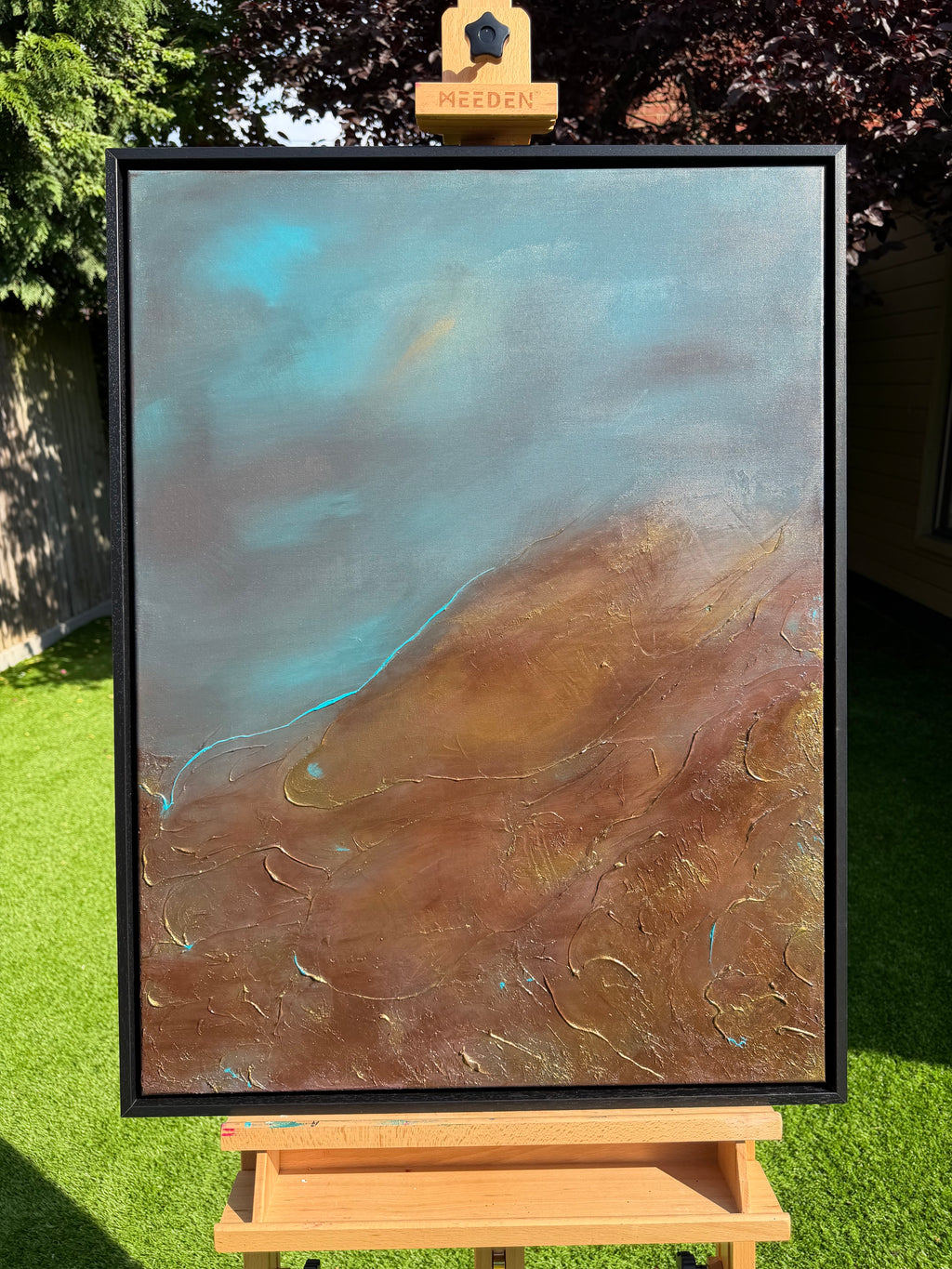 "Memories on the Tide" original artwork on canvas (framed)