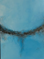 "Touched by an Angel" original artwork on canvas (framed)